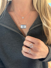 Load image into Gallery viewer, Star of David Open Ring