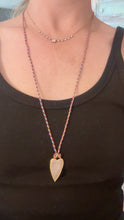 Load image into Gallery viewer, Braided Gemstone Heart