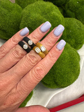 Load image into Gallery viewer, Moissanite Stone Silicone Band