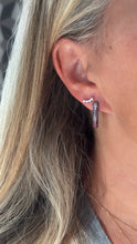 Load image into Gallery viewer, Gorgeous Pave J Hoop