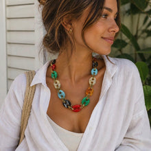 Load image into Gallery viewer, Mariner Puff Link Necklace