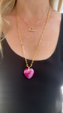 Load image into Gallery viewer, Gold Pave Toggle Chain