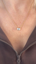 Load image into Gallery viewer, Baguette Stone Necklace
