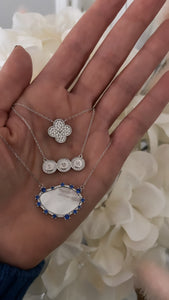Initial Disc Necklace