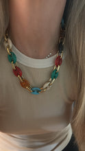 Load image into Gallery viewer, Mariner Puff Link Necklace