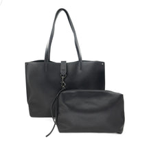 Load image into Gallery viewer, Grainy Vegan Leather Tote