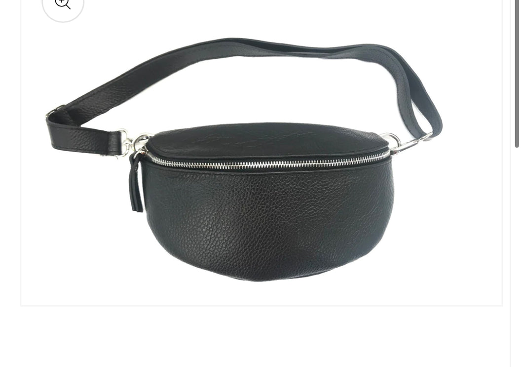 Small Genuine Leather Sling Bag