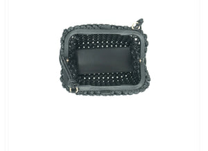 Braided Weave Clutch Bag