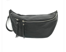 Load image into Gallery viewer, Oversized Genuine Leather Sling Bag