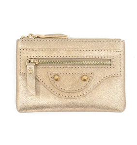 Genuine Leather Keychain Wallet