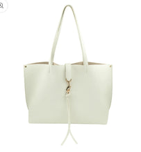 Load image into Gallery viewer, Grainy Vegan Leather Tote