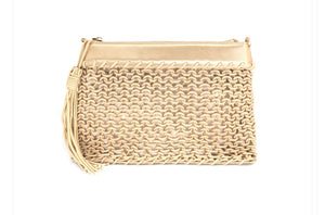 Braided Clutch Bag
