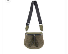 Load image into Gallery viewer, Faux Suede Sling Bag