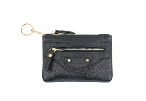 Genuine Leather Keychain Wallet