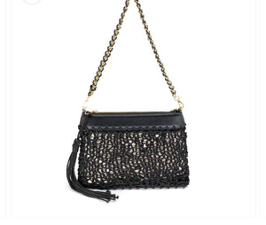 Braided Clutch Bag