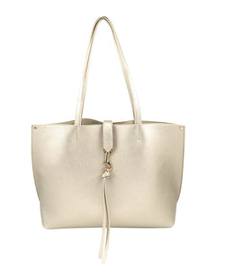 Grainy Vegan Leather Tote