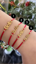 Load image into Gallery viewer, Nameplate Cord Bracelet
