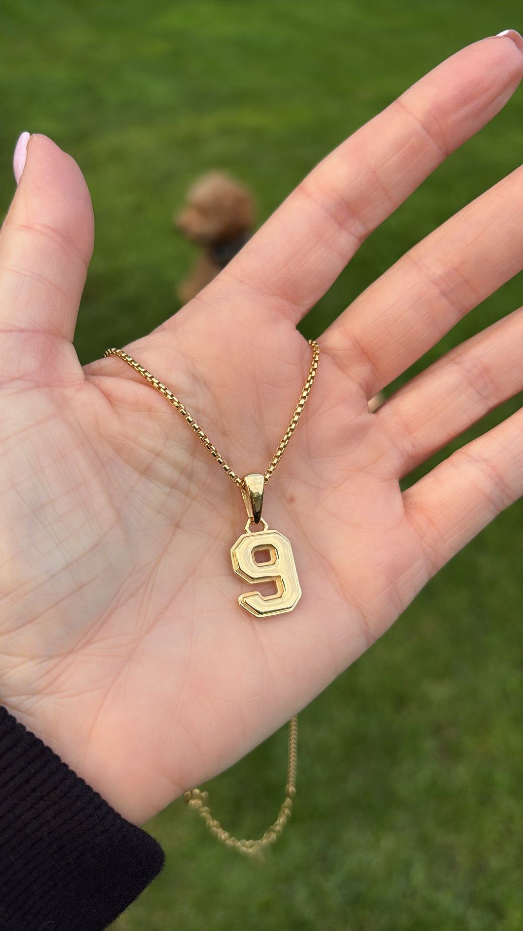 Men’s Varsity Number Necklace