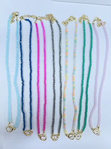 Gemstone Clasp Necklace