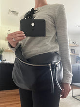 Load image into Gallery viewer, Oversized Genuine Leather Sling Bag