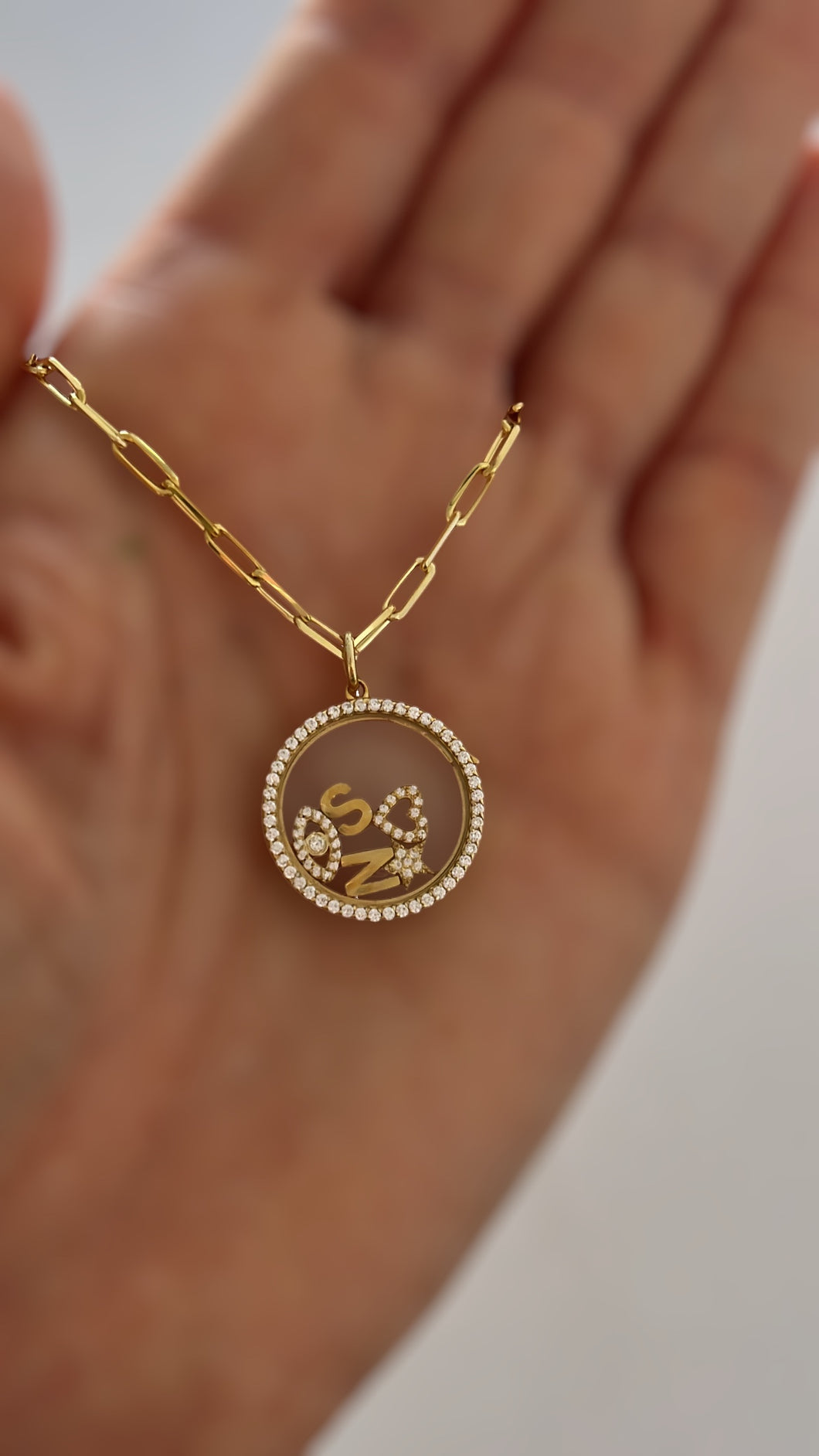 Floating Locket Charm