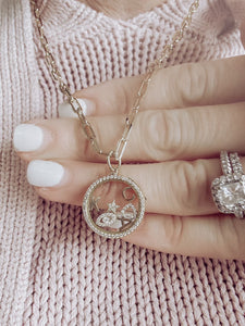 Floating Locket Charm