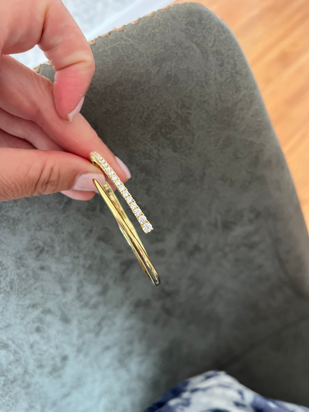 Half and Half Bangle