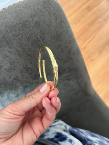 Half and Half Bangle