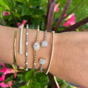 Half and Half Bangle