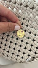 Load image into Gallery viewer, Initial Circular Disc Charm