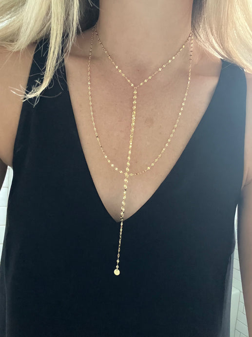 Dainty Double Lariat