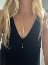 Load image into Gallery viewer, Dainty Double Lariat