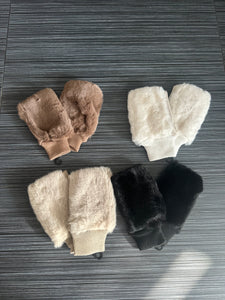 Faux Fur Gloves