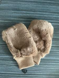 Faux Fur Gloves