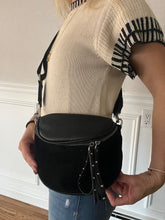 Load image into Gallery viewer, Faux Suede Sling Bag
