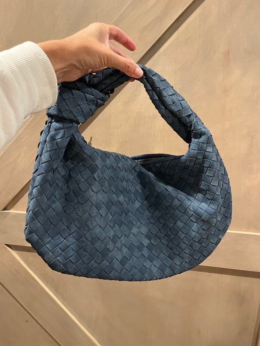 Large Denim Knot Bag