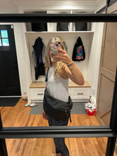 Load image into Gallery viewer, Oversized Genuine Leather Sling Bag