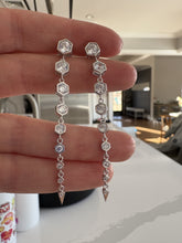 Load image into Gallery viewer, Gorgeous CZ Baguette Drop Earrings (2 styles)