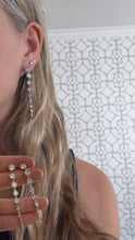 Load image into Gallery viewer, Gorgeous CZ Baguette Drop Earrings (2 styles)