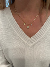 Load image into Gallery viewer, Dainty Paperclip Charm Necklace