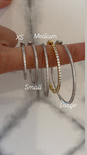 Load image into Gallery viewer, Gorgeous CZ Hoops
