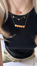 Load image into Gallery viewer, Engraved Hearts Name Necklace
