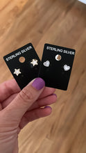 Load image into Gallery viewer, Mother of Pearl Heart or Star Earrings