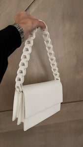 Vegan Leather Clutch Bag