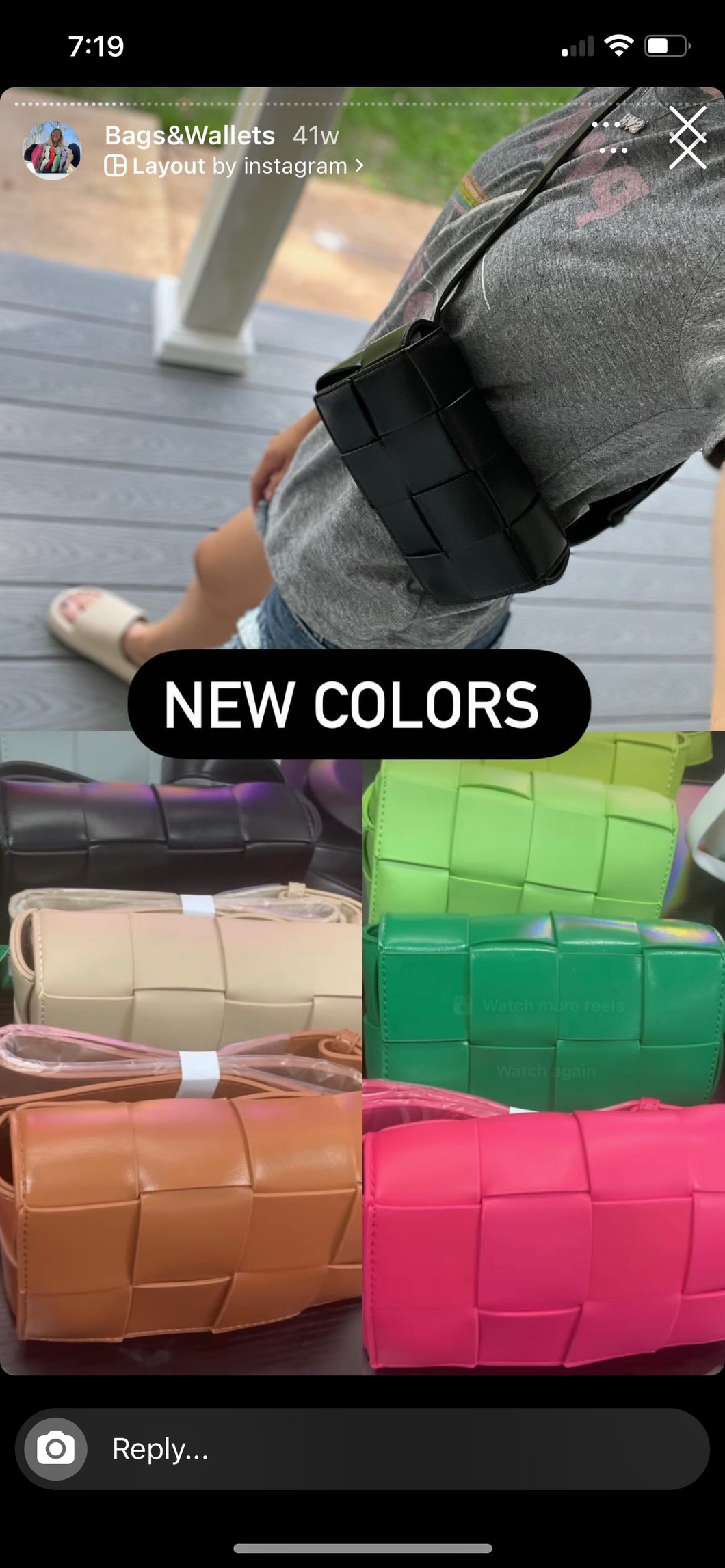 Custom Bag Listing