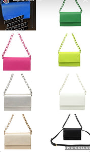 Vegan Leather Clutch Bag