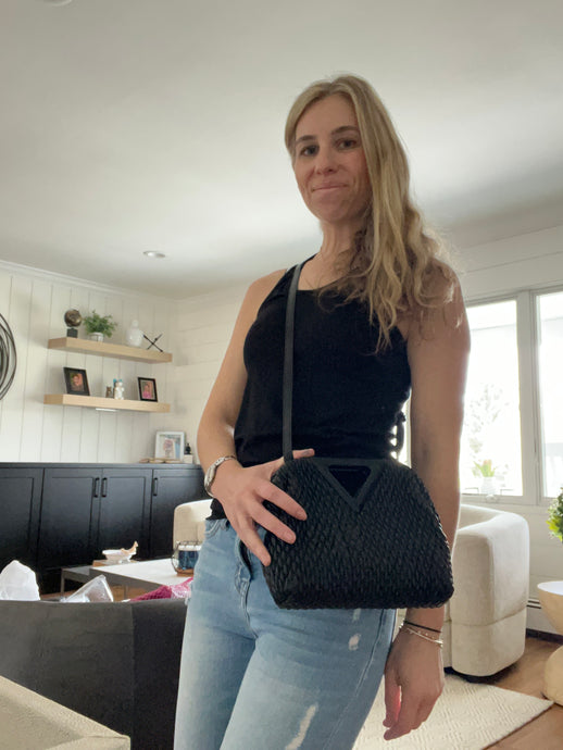 Vegan V Clutch/Crossbody
