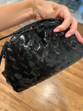 Load image into Gallery viewer, Metallic Woven Clutch Bag