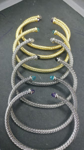 Twisted Cable Bangles