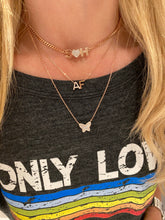 Load image into Gallery viewer, Mother of Pearl Butterfly Necklace